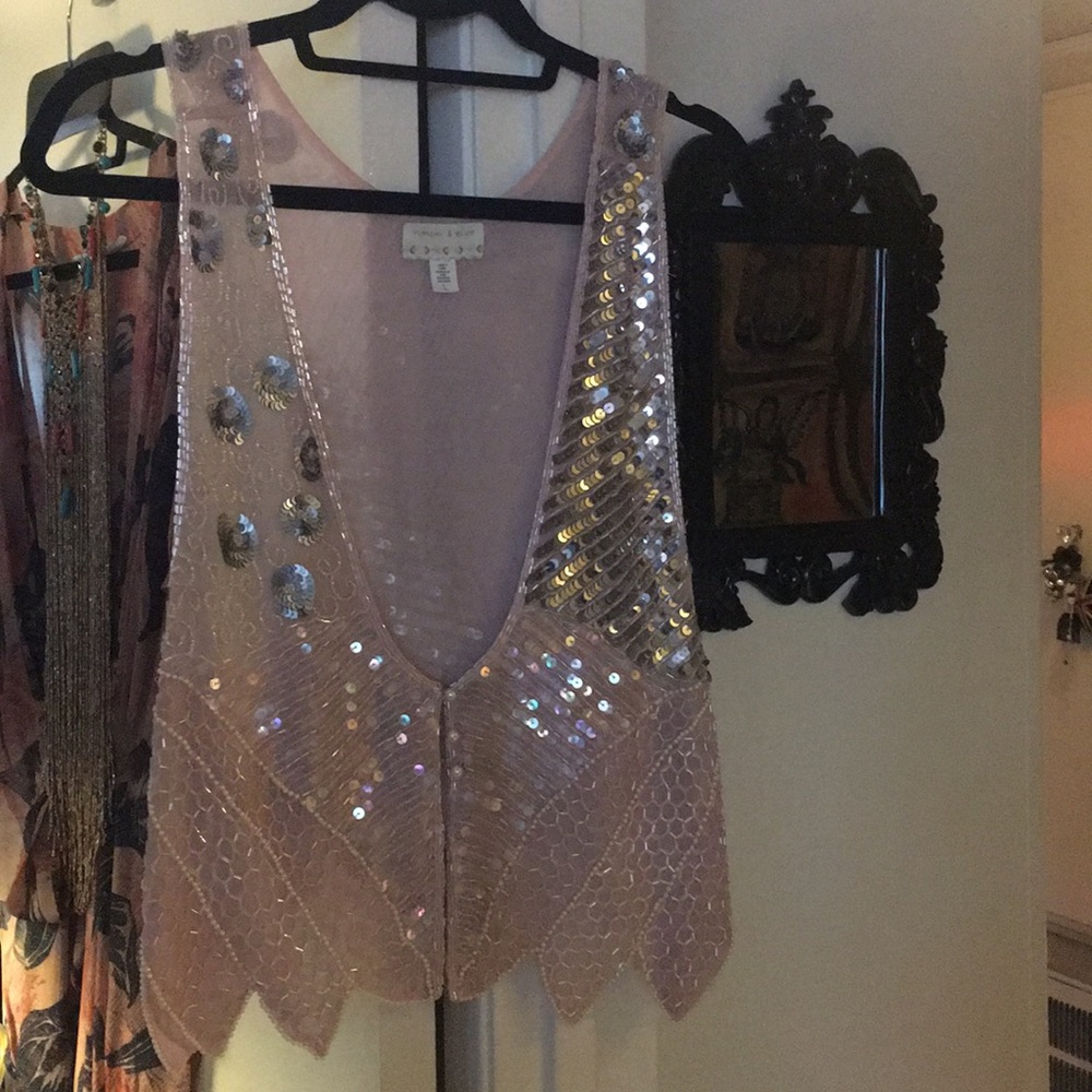 Kimchi & Blue Beaded Vest